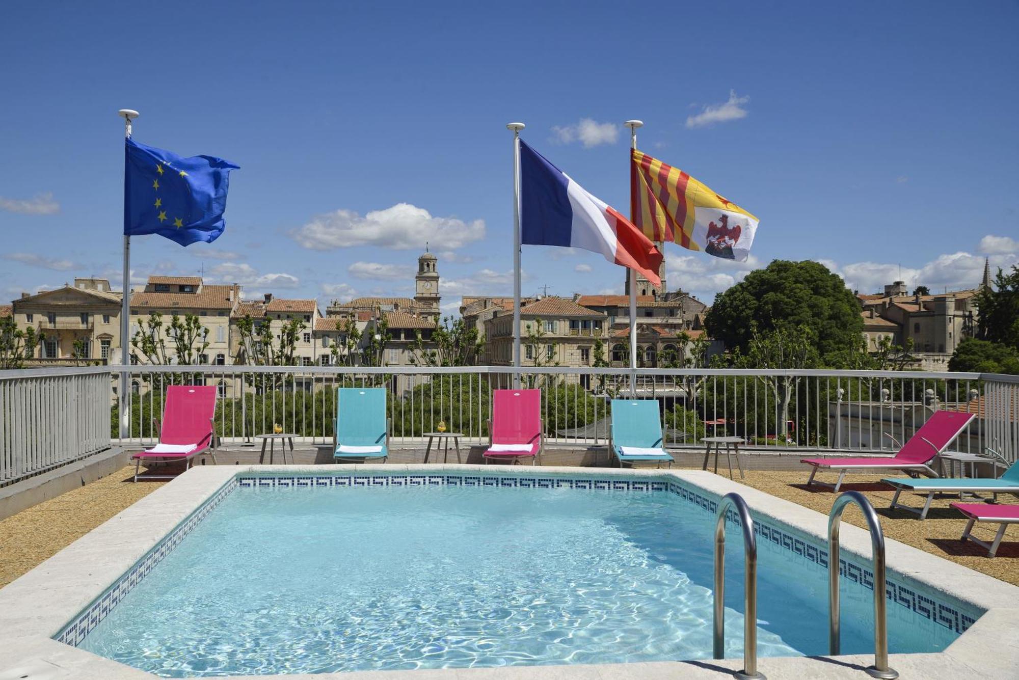 Hotel Atrium Arles Centre Bagian luar foto